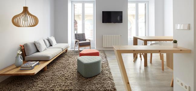 Apartamento nórdico en San Sebastian | Tienda online de decoración nórdica y muebles nórdicos | Aixo