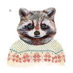 Ilustracion animales con jersey Joana Santamans