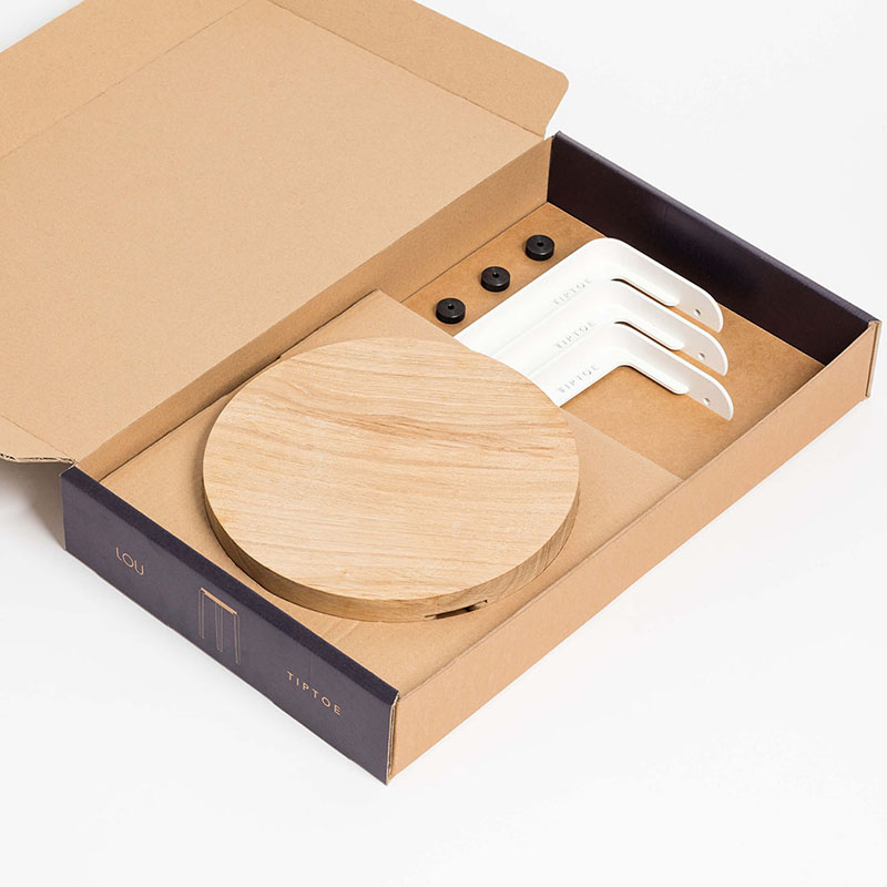 Packaging del taburete Lou Packaging del taburete Lou