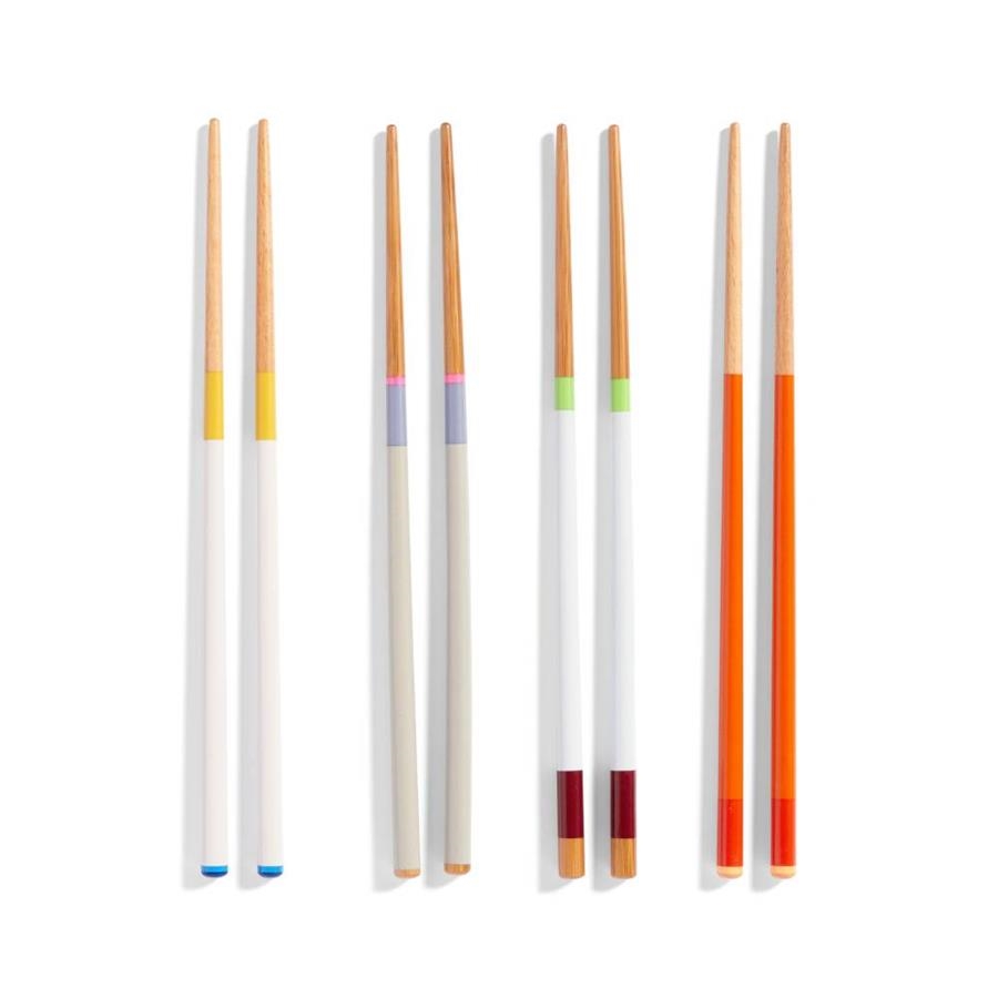 Palillos Colour Stick HAY- Pack de 4 pares